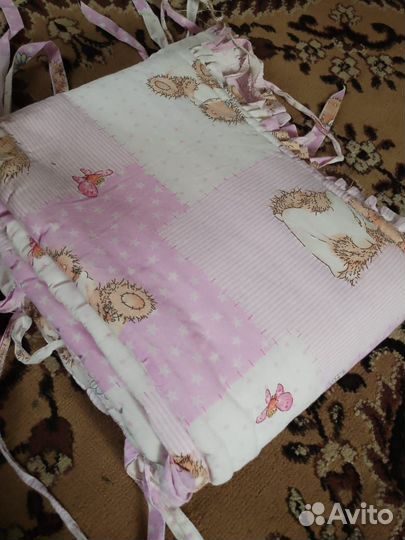 Бортики в кроватку бу