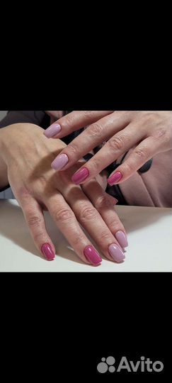 Маникюр гель лак