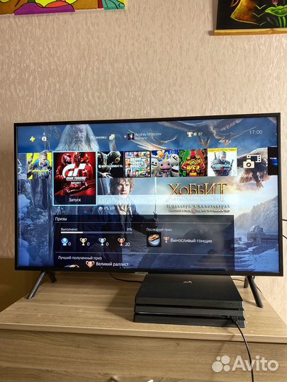 Sony Playstation 4 PS4 pro 1tb с играми