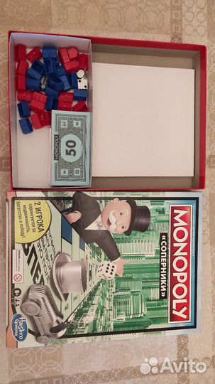 Монополия Соперники для 2 игроков Оригинальная
