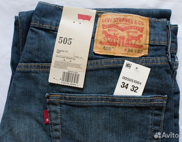 Levis on sale 505 34x32