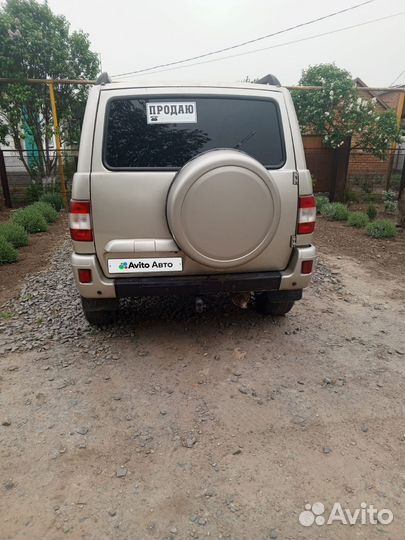 УАЗ Patriot 2.3 МТ, 2011, 208 000 км