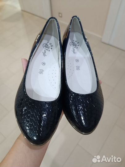 Туфли балетки для девочки 32 33 34 35 36