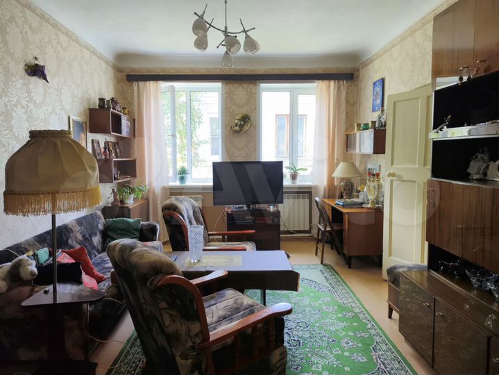 2-к. квартира, 45,8 м², 2/2 эт.