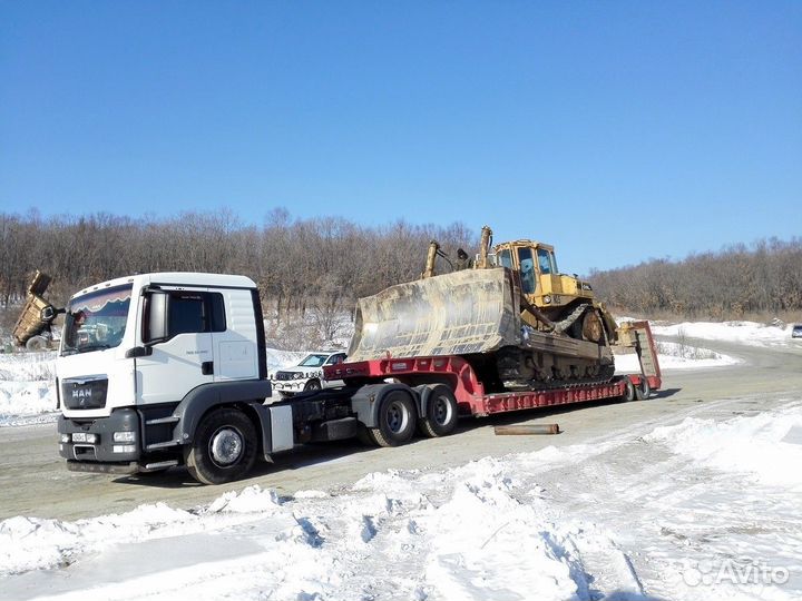 Перевозка металлоконструкций тралом