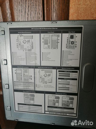 Сервер HP Proliant ML110 Gen5