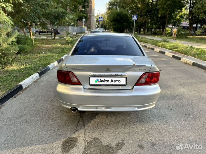 Mitsubishi Galant 2.4 AT, 2002, 231 000 км