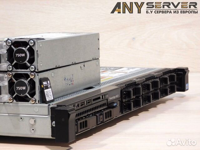Сервер Dell R620 2x E5-2695v2 32Gb H710 8SFF
