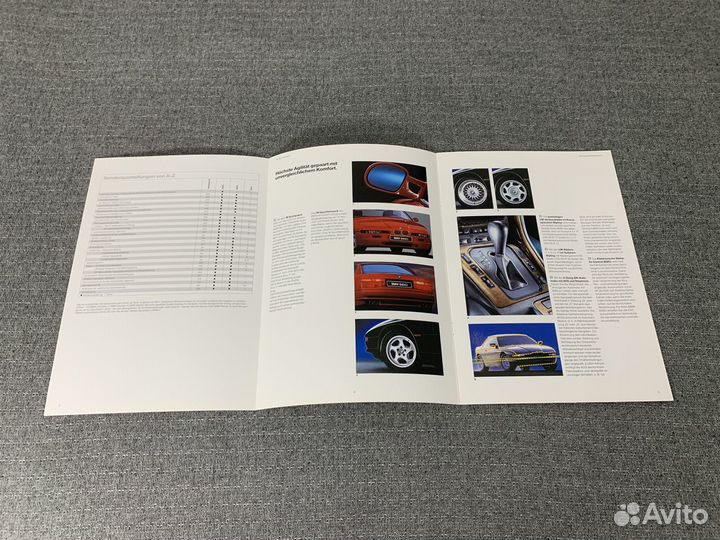 Каталог BMW 8 Серия E31 опции