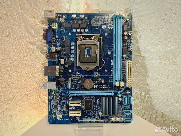Материнская плата Gigabyte GA-H61M-S1: LGA 1155