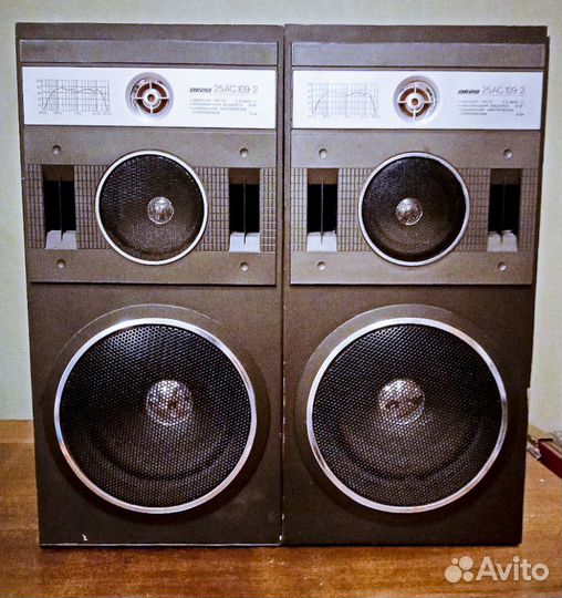 Колонки Вега 25ас 109-2