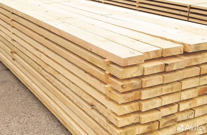 Доска Брус Пиломатериал (От Производителя)
