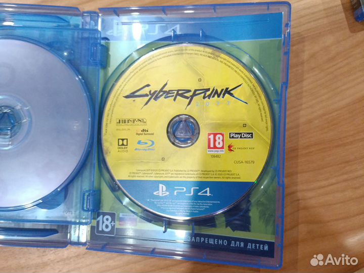 Игры для приставок ps4, диск Cyberpunk 2077