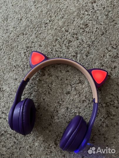 Беспроводные bluetooth наушники детские