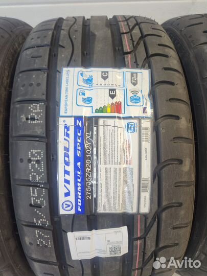 Vitour Formula Spec Z 245/40 R20 и 275/35 R20 102Y