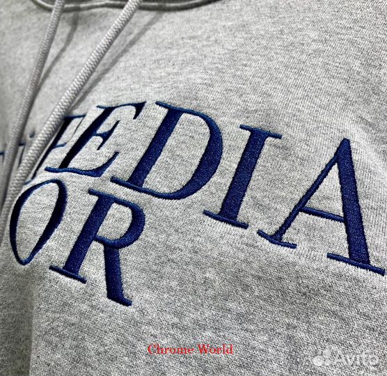 Vetements Wikipedia Editor редкое худи