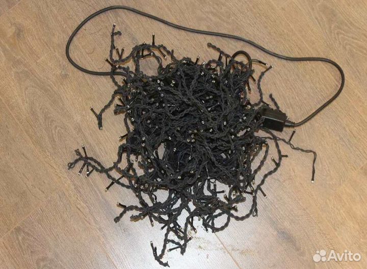 Гирлянда бахрома 25м