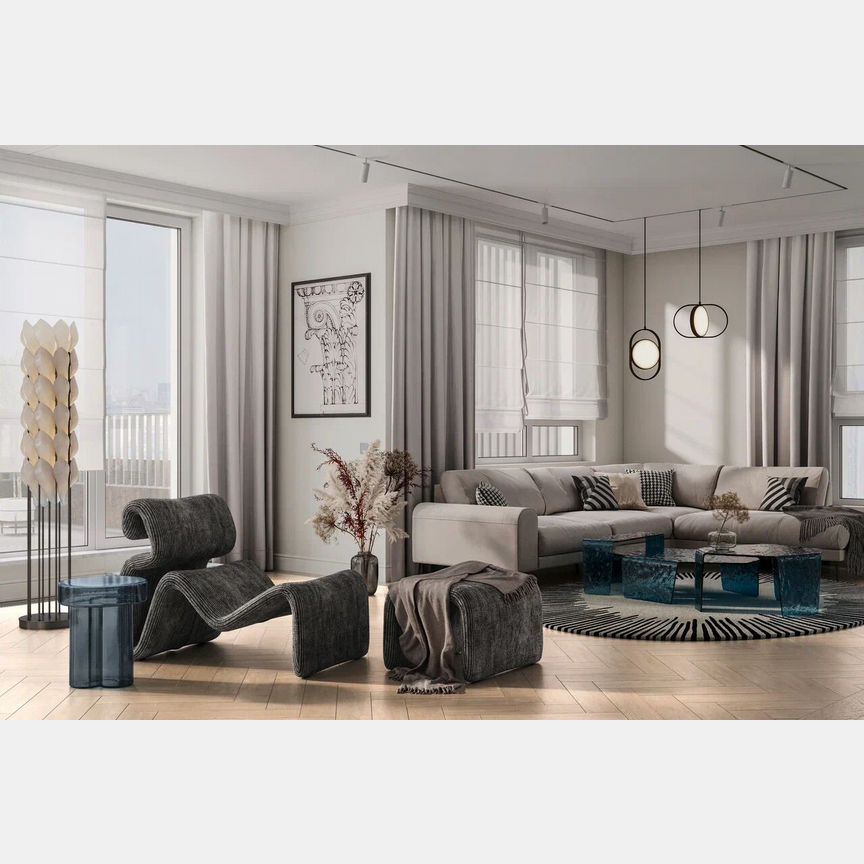 2-к. квартира, 56,8 м², 5/16 эт.