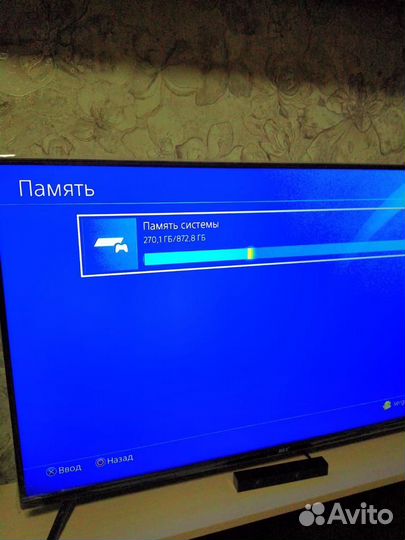Sony PS4 Slim (1тб) +2 геймпада+1 диск