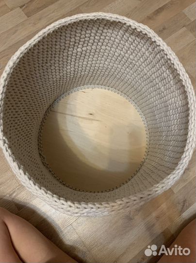 Корзина ручной работы большая