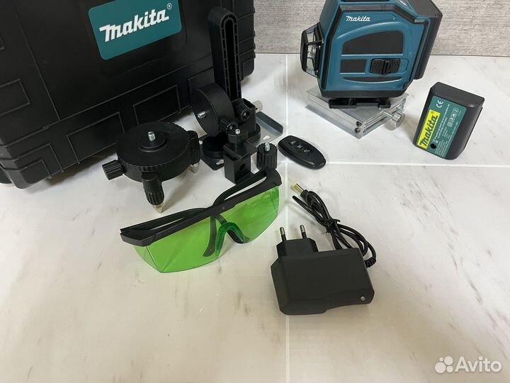 Лазерный уровень нивелир Makita 4D 16 линий