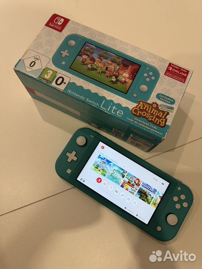 Nintendo switch lite чип 128гб