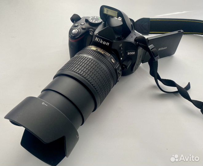 Зеркальный фотоаппарат nikon d5100 (18-105) VR kit
