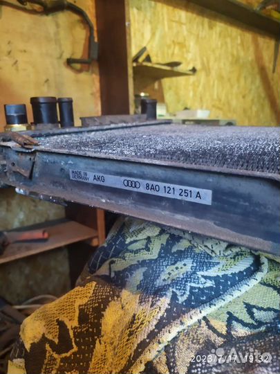 Ауди 80 Б4 радиатор на автомат 2.0