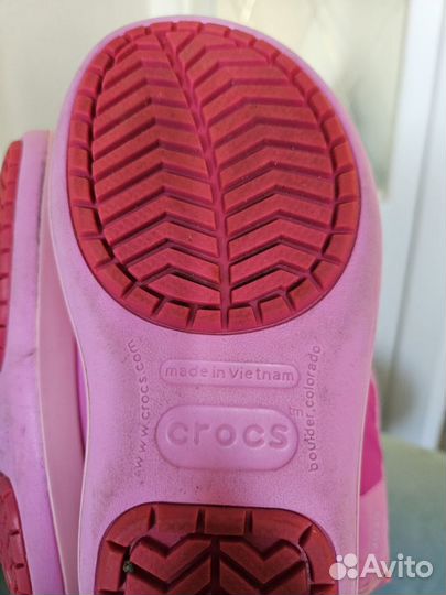 Резиновые сапоги crocs оригинал 31-32 размер