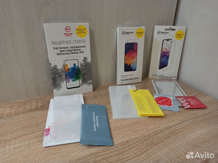 Защитные стекла Redline для телефонов