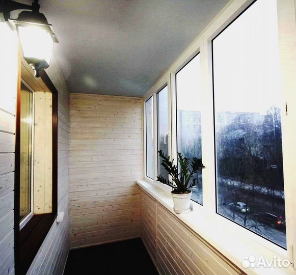 Лоджия, окна пластиковые