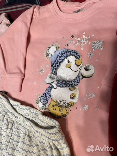 Вещи пакетом на девочку 92