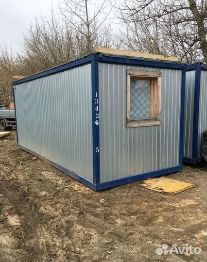 Вагончик бытовка бу металлическая