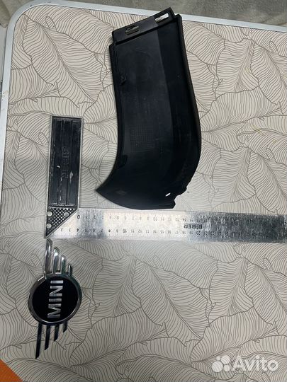 Накладка бампера мини купер F56 sport левая