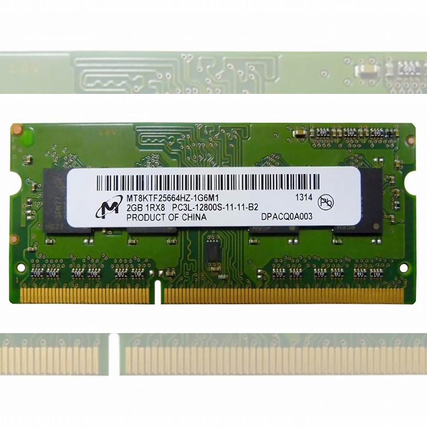 [MT8KTF25664HZ-1G6M1] Оперативная Память Micron 2gb Mt8ktf25664hz-1g6m1