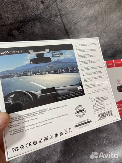 Видеорегистратор hoco (2 камеры )