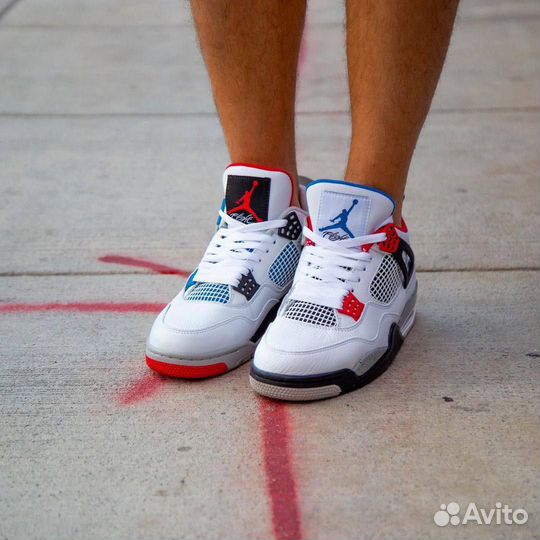 Кроссовки Air Jordan 4 What The 4 (36-45)