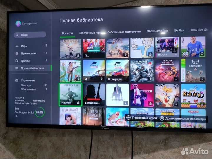 Xbox One X + 60 Игр