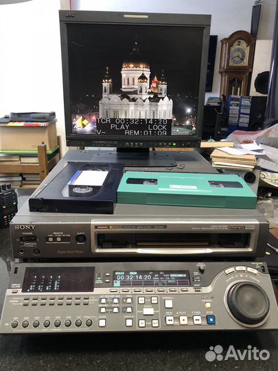 Видеомагнитофоны студийные betacam и dvcpro
