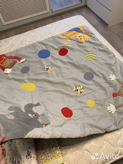 Кокон для малыша,коврик и бортики в кроватку