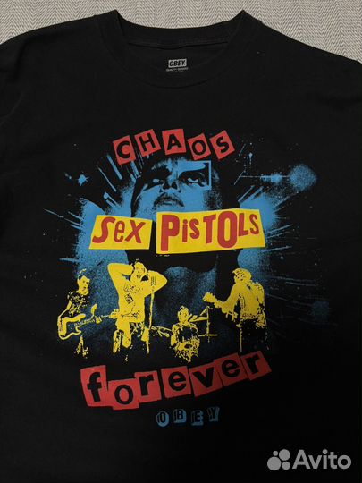 Футболка obey sex pistols