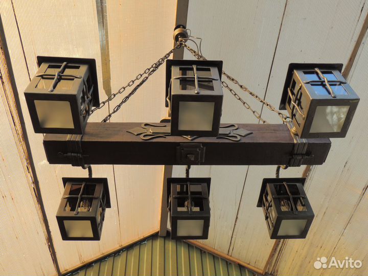 Люстра кованая 