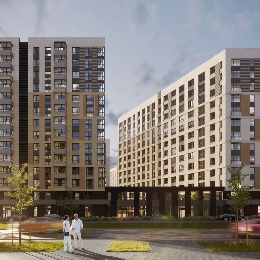 3-к. квартира, 96,2 м², 12/14 эт.