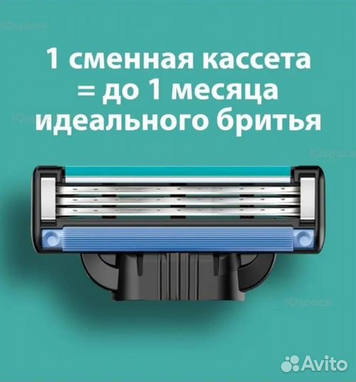 Лезвия для бритья gillette mach 3