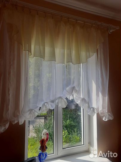 Кухонная занавеска трансформер