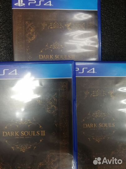 Dark souls trilogy PS4