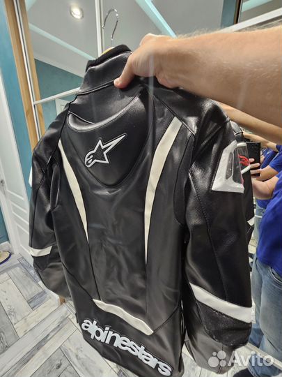 Мотокуртка Alpinestars с защитой мужская 52 54