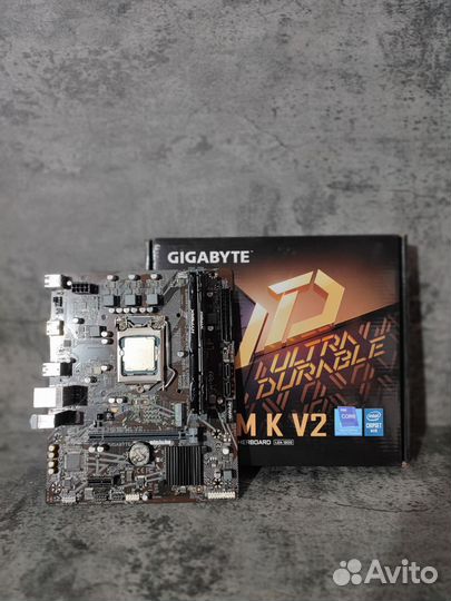 Комплект I3-10100F+H510M+16GB RAM