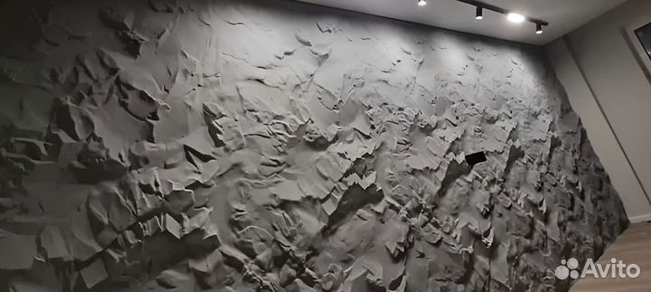Скала Гипсовые 3D панели