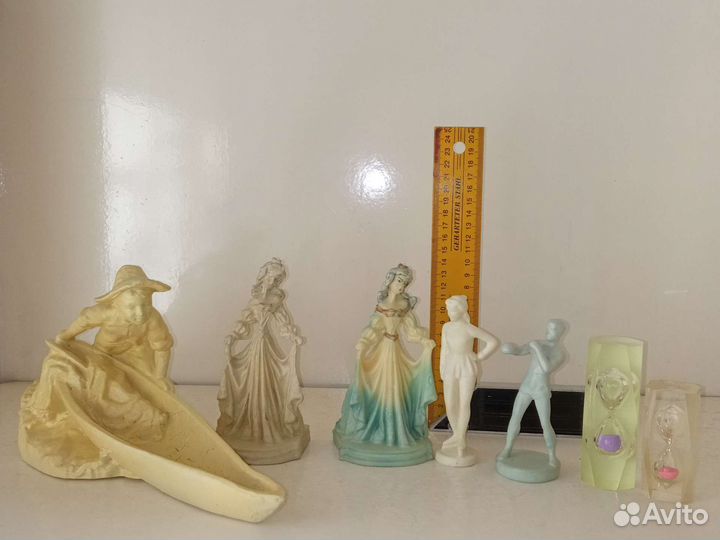 Статуэтки фигурки пластик фосфор СССР